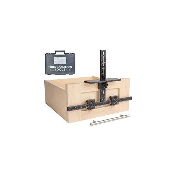 True Position Tools Hardware Jig for Installation of Handles and Knobs on Doors and